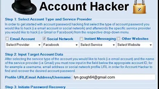 account hacker v3.9.9 activation code crack free